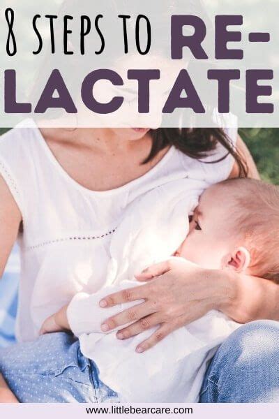 Relactating And Inducing Lactation 8 Steps And Tips Lactation