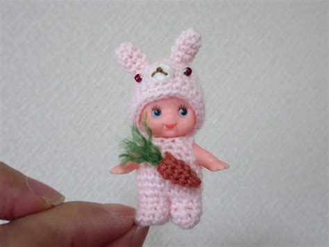 Amigurumi Kewpie Pink Bunny Kewpie Dolls Kewpie Crochet Ts