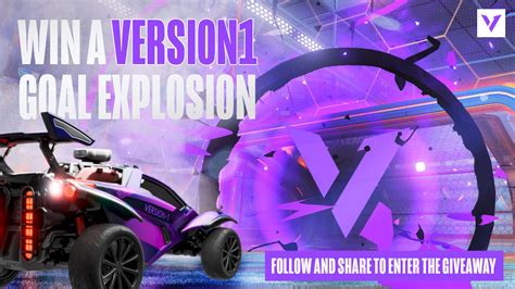 New V1 Rocket League Goal Explosion And Player Banner Available Now
