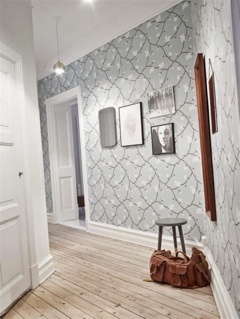 26 Hallway wallpaper decorating ideas | Hallway wallpaper, Narrow