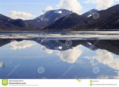 Frozen Lake Stock Photo Image Of Travel Alpine Nature 92090554