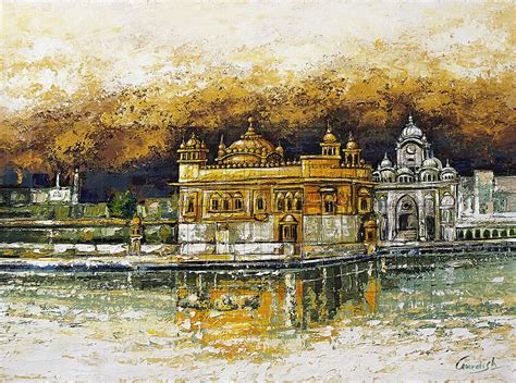Sri Darbar Sahib Painting The Golden Temple Sikh Art My Xxx Hot Girl