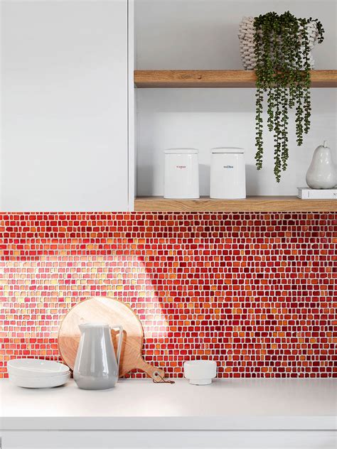 67 Red Backsplash Ideas A Powerful Color Red Statement