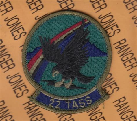 Usaf Air Force 22nd Tass Tactical Air Support Sqdn 3 5 Patch Od C Ebay
