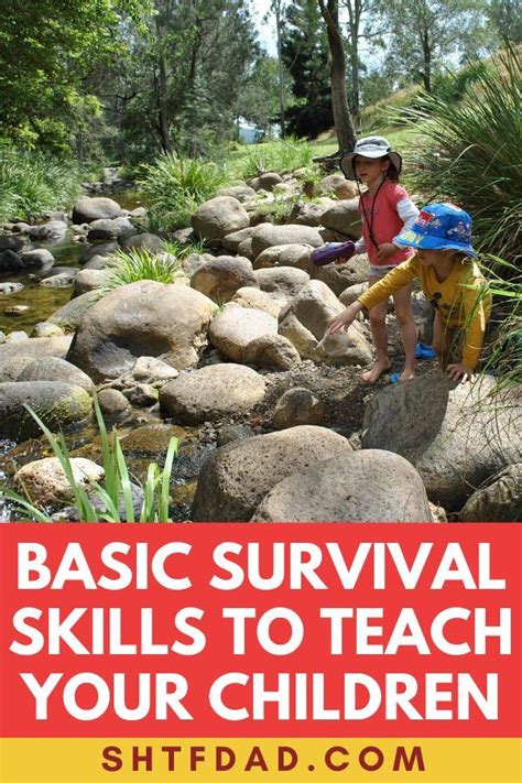 Basic Survival Skills You Need To Teach Your Kids Wilderness Survival