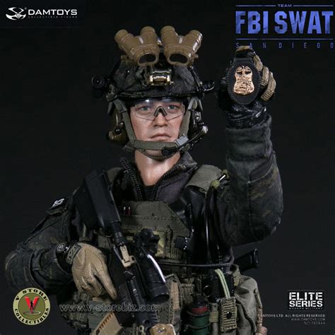 Damtoys 78044b Fbi Swat Team Midnight Ops Agent San Diego V Store