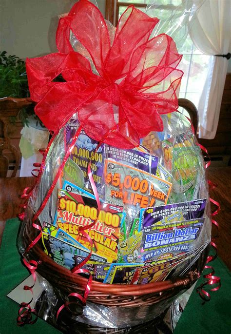 lottery ticket basket raffle ideas Success | lottery | Lottery ticket gift, Raffle baskets 