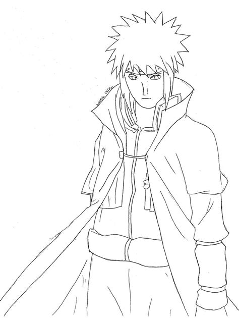 Naruto Y Minato Para Colorear Imprimir E Dibujar Dibujos Pdmrea