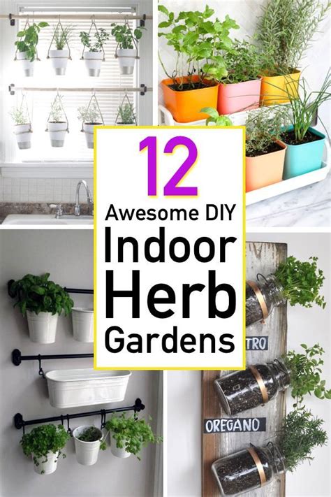 12 Awesome Indoor Herb Garden Ideas In 2020 Indoor Herb Garden Herbs Indoors Herb Garden