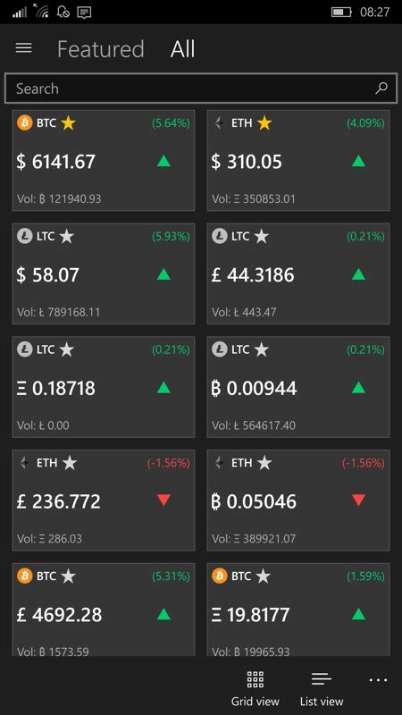 Yes, you can mine some cryptocurrencies using your mobile phone. Mini-review: Crypto Chart UWP
