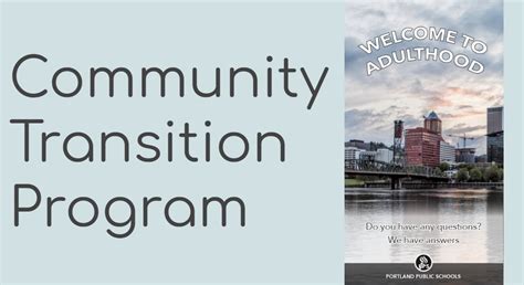 community transition program about ctp