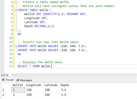 Sql Server Create Table Syntax Identity Elcho Table