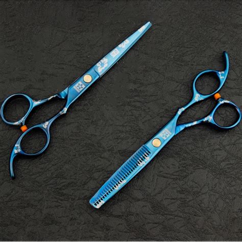7pcsset Japan Steel Professional Hairdressing Scissors Hair Thinning