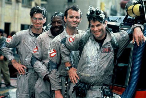 The Crew Of Ghostbusters From The 1984 Movie Roldschoolcool