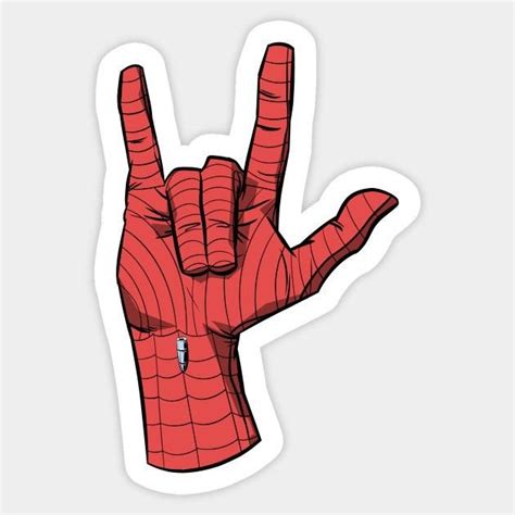 Pin by Nowhere Man on peace, love, rock | Spiderman stickers, Cute