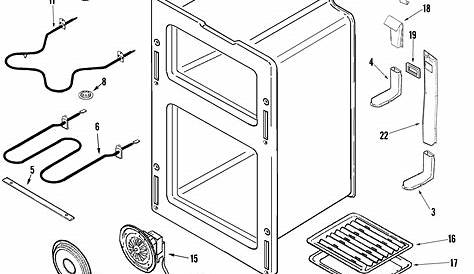 jenn air oven parts diagram