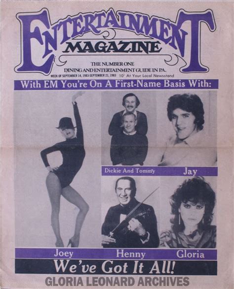 gloria leonard on twitter gloria shares the cover with other celebrities in 1983