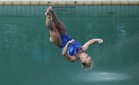 Two Time Diving Olympian Abby Johnston Officially Retires Swimming