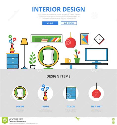 Infographic Interior Design