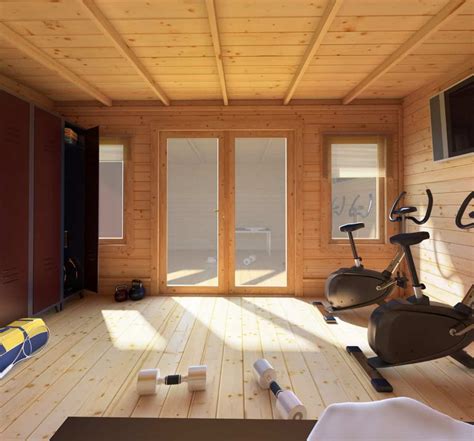 How To Create A Home Gym In Your Log Cabin