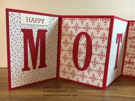 A Is For Accordion Fun Fold Just Stampin