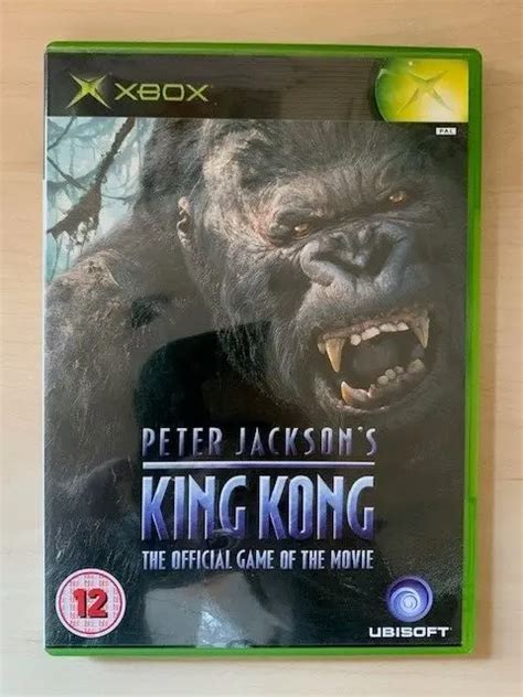 Microsoft Original Xbox Peter Jacksons King Kong The Official Game Of