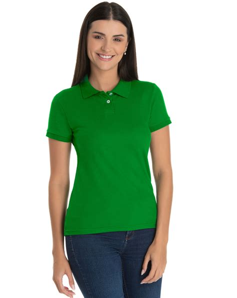 Camisa Polo Pa Feminina Verde Bandeira Direto De Fábrica Loja Mirante