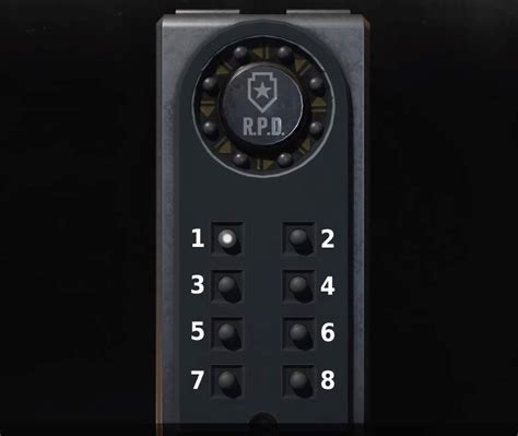 2nd floor shower room locker: Resident Evil 2: Unlocking the Portable Safe.