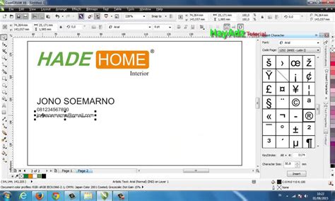 Cara membuat kartu nama dengan coreldraw. Cara Membuat Kartu Nama simple dan keren dengan Corel Draw ...