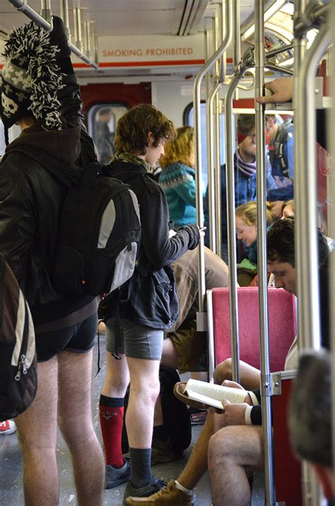 Photos Of The 2012 Toronto No Pants Subway Ride
