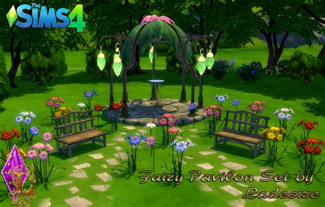 My Sims 4 Blog Fairy Pavilion Set By Ladesire