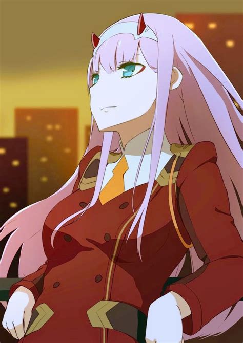 Zero Two Darling In The Franxx Gg Anime Pink Hair Anime Zero Two