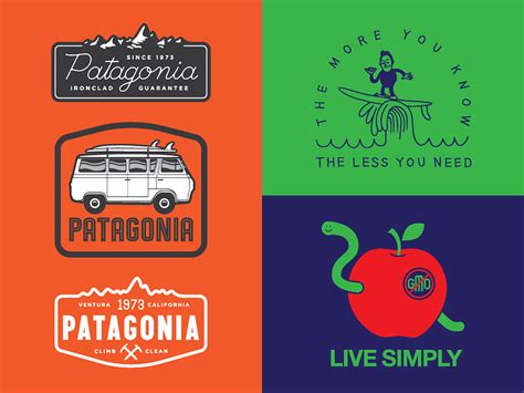 Patagonia Graphics By Neil Hubert On Dribbble