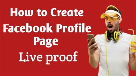 How To Create Facebook Profile Page How To Make Facebook Profile