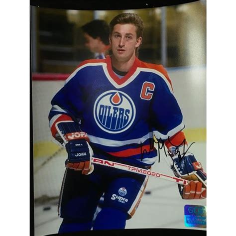 Wayne Gretzky Signed 8x10 Photo Gcg Coa