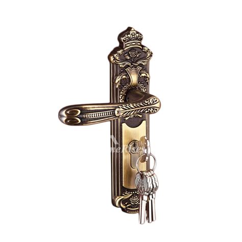 Ideally, every front door would have a deadlock. Best Luxury Black Carved Antique Brass Indoor Outdoor Door ...