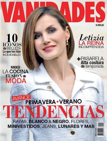 Queen Letizia Of Spain Vanidades Magazine 04 September 2015 Cover