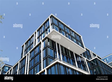 Modern Architecture Office Buildings Kaiserkai Hafencity Hamburg