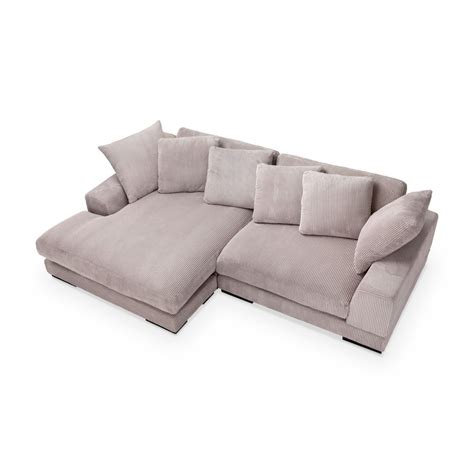 Plush Reversible Corduroy Sectional Sofa Must Société
