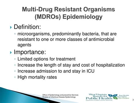 Ppt Mdros 101 Multidrug Resistant Organisms Powerpoint Presentation