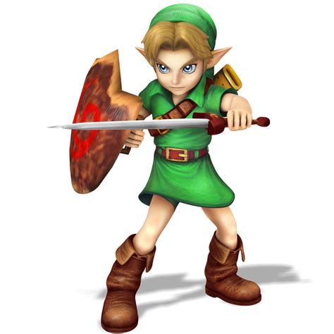 Young Link Smash Bros Style Render By Nibroc Rock On Deviantart
