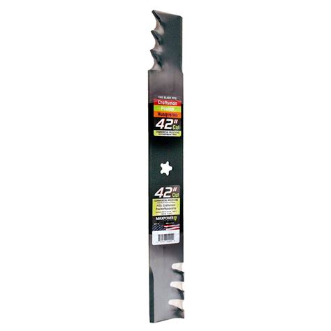 Maxpower Commercial Mulching Blade For 42 In Cut Craftsman Husqvarna