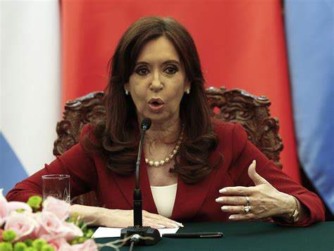 Maybe you would like to learn more about one of these? Cristina Kirchner, Former Argentine President, Charged ...
