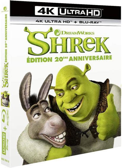 Shrek Le Premier Film En Blu Ray 4k Ultra Hd édition Collector