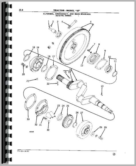 Parts Manual For John Deere Gas Lp Tractor Catalog Exploded Views