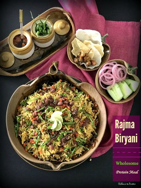 Punjabi Chickpea Biryani A High Protein Meal Ribbons To Pastas