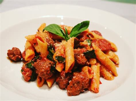 Spicy Sausage And Chorizo Penne Best Recipes Uk