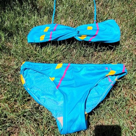 hang ten bikini vintage etsy