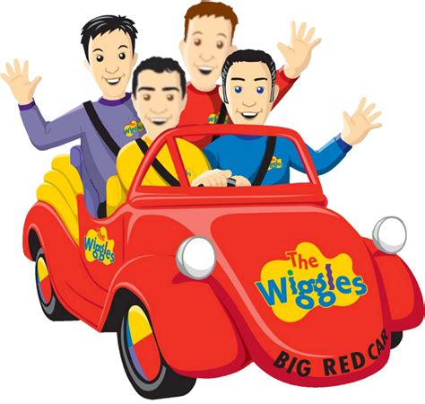 The Wiggles In The Big Red Car Waving 2010 2011 By Trevorhines On