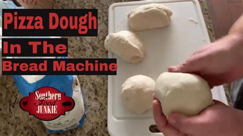 Bread Machine Pizza Dough Recipe Youtube